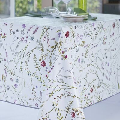 GRASS MINT ROUND TABLECLOTH 140