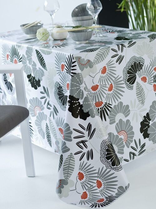 YUZU GRIS NAPPE RONDE 140