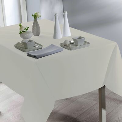 UNITED PEARL GRAY TEMPTATION RECT TABLECLOTH 140X300