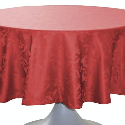 OMBRA RED 2 ROUND TABLECLOTH 180