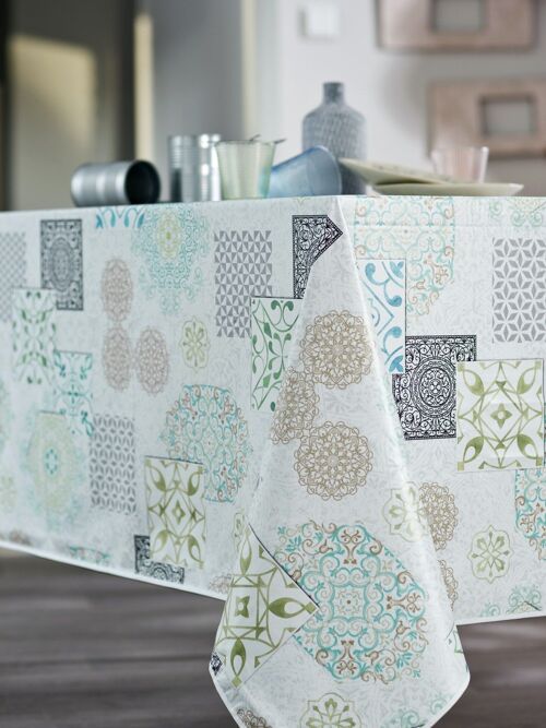 FAIENCE MULTICOLORE NAPPE RECT 140X250
