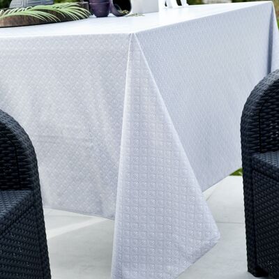 EVENTAIL GRIS NAPPE RECT 140X200