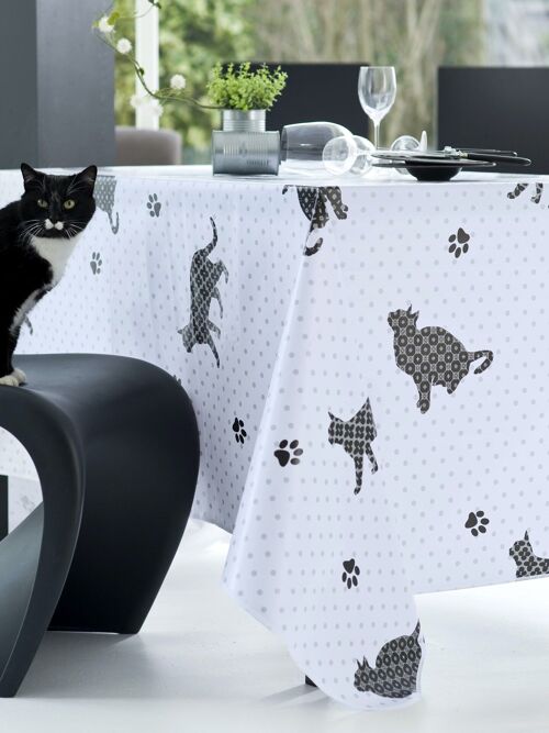 CAT GRIS NAPPE RECT 140X200