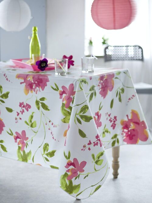 AJACCIO ROSE NAPPE RECT 140X200