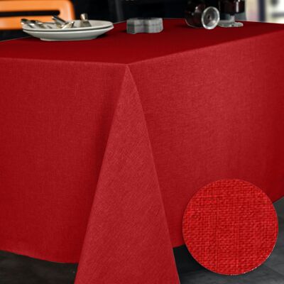 BROME CHERRY RECT TABLECLOTH 150X350