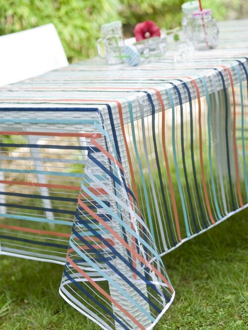 NAUTIQUE MULTICOLORE NAPPE RECT 140X250