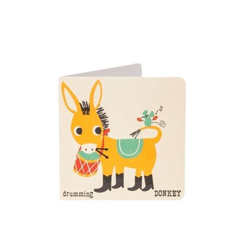 Donkey Alphabet Card