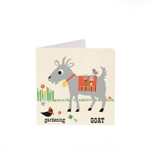 Goat Alphabet Card