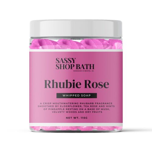 Rhubie Rose - Whipped Soap