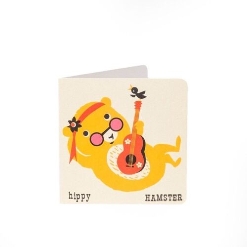 Hamster Alphabet Card