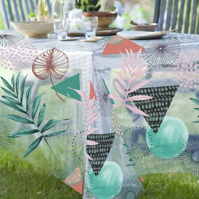 PALMA EUCALYPTUS ROUND TABLECLOTH 140