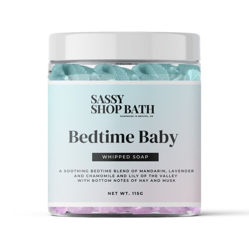 Bedtime Baby- Whipped Soap