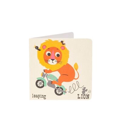 Lion Alphabet Card