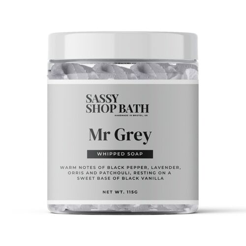 Mr Grey- Whipped Soap