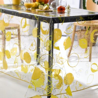 AGRUME JAUNE NAPPE RECT 140X200