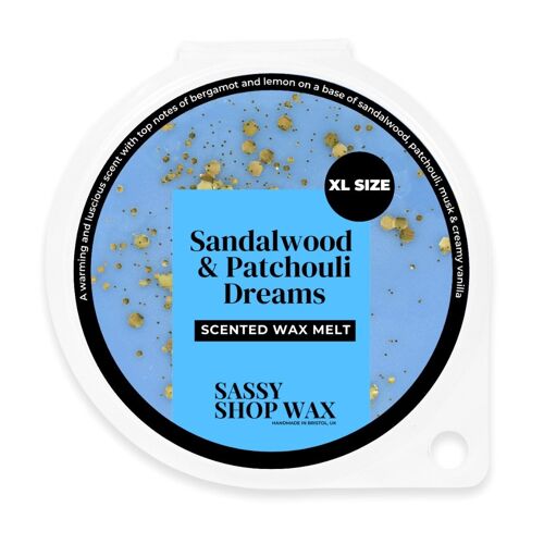 Sandalwood & Patchouli Dreams - 70G Wax Melt