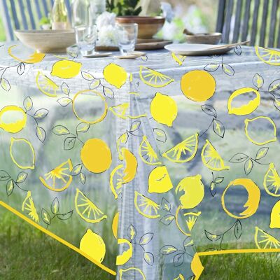 AGRUME JAUNE NAPPE RONDE 140