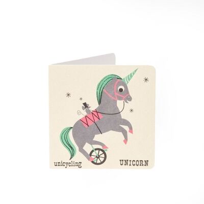 Unicorn Alphabet Card