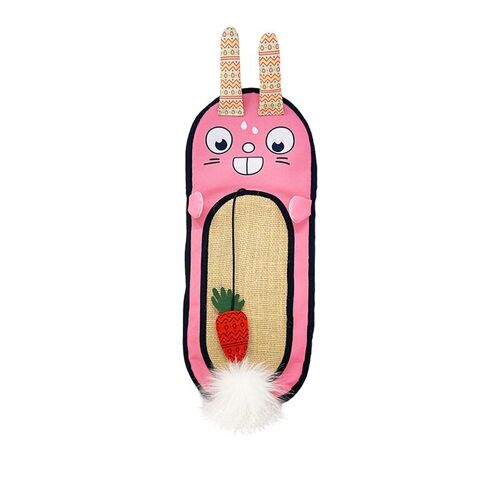 MyMeow Bunny Cat Scratcher with Hanger