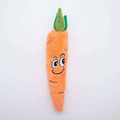 WufWuf - Crazy Carrot - Plush Dog Toy