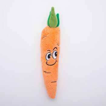 WufWuf - Crazy Carrot - Jouet en peluche pour chien 1