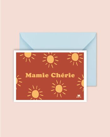 Carte postale - Mamie Chérie