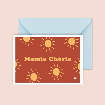 Carte postale - Mamie Chérie