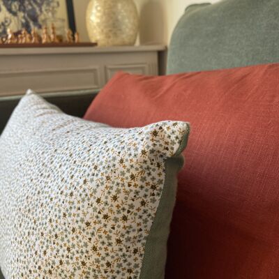 Housse de Coussin BREHAT 50% Lin 50% Coton 30x50cm