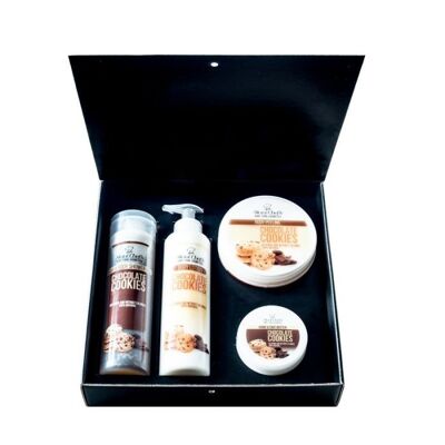 Body Care Gift Set, 4 pcs - Chocolate Cookies
