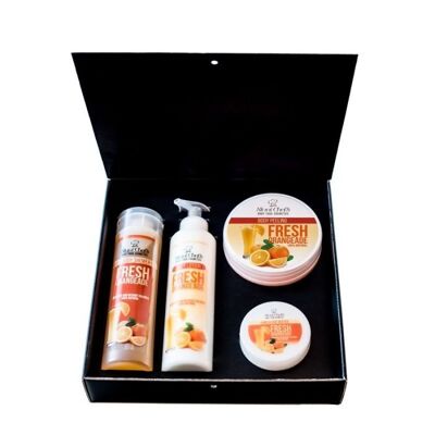 Body Care Gift Set, 4 pcs - Fresh Orangeade