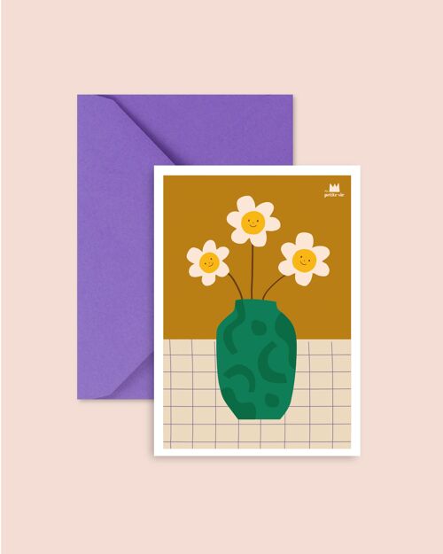 Carte postale - Bouquet