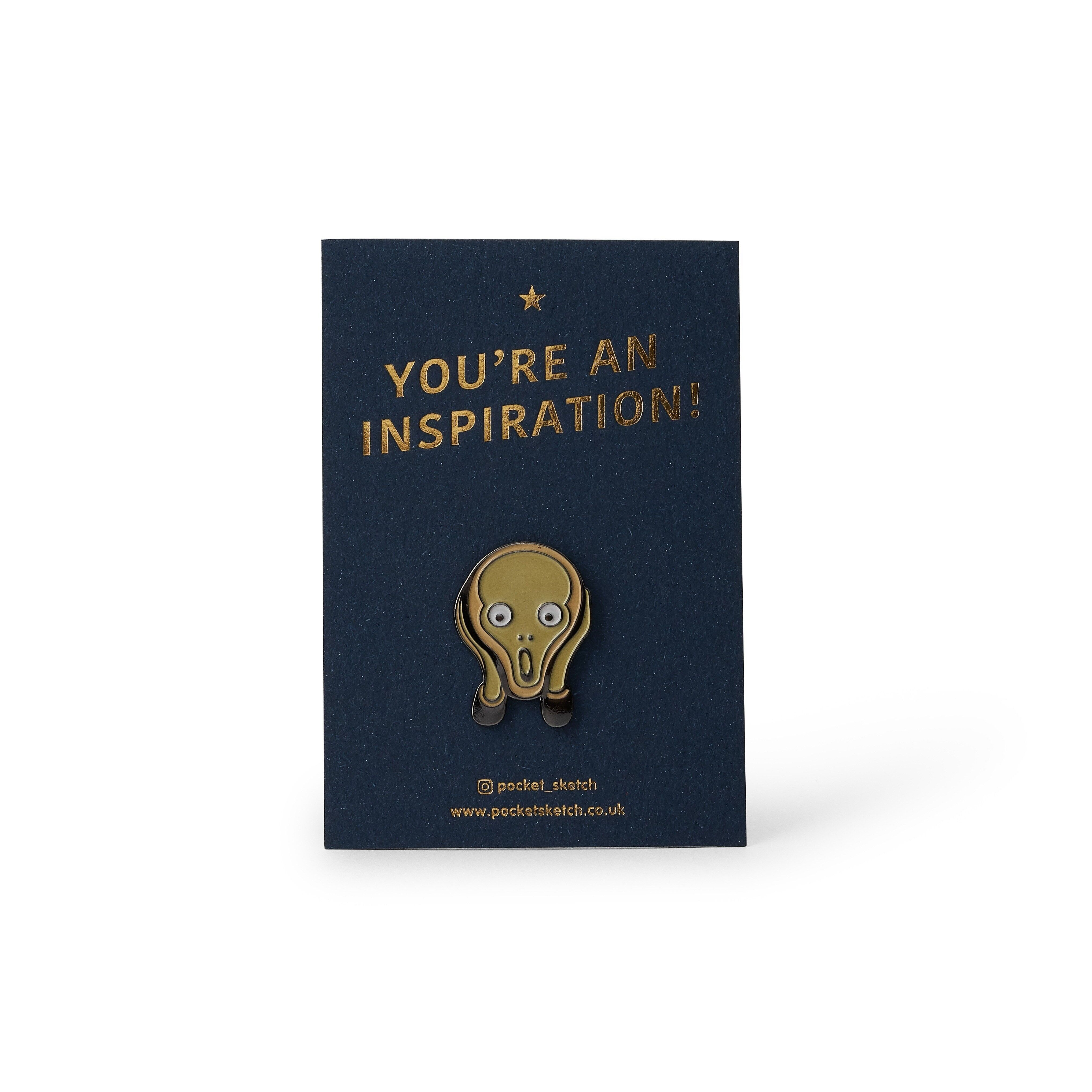 Scream Artist smalto Pin