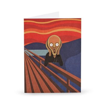 Scream Pocket Bookmark Card