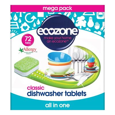 ECOZONE dishwasher tablets classic 72