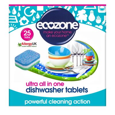 ECOZONE dishwasher tablets ultra 25
