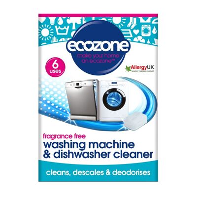 ECOZONE washing machine and dishwasher cleaner