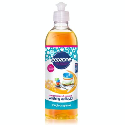 Ecozone washing up liquid orange blossom and coconut