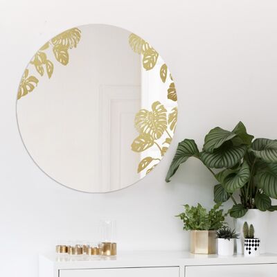 Buy wholesale Mirror hexagons 16 pieces - Self-adhesive mirror