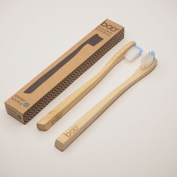 [DÉSTOCKAGE] Brosse à dents enfant en bambou 7