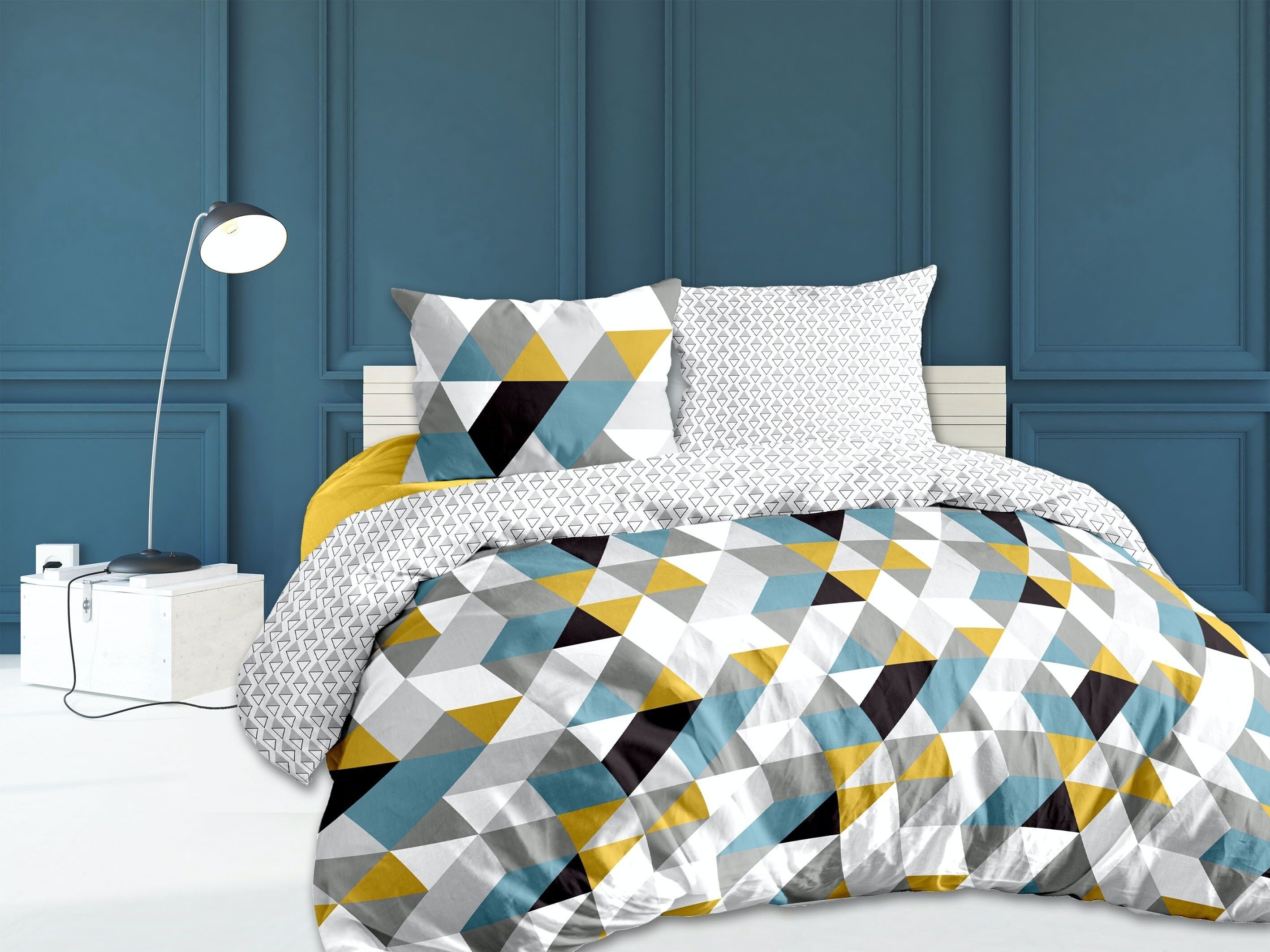 SCANDINAVIAN MULTICOLOR HC 240x220 AO + 2 KISSENBEZÜGE AO/S