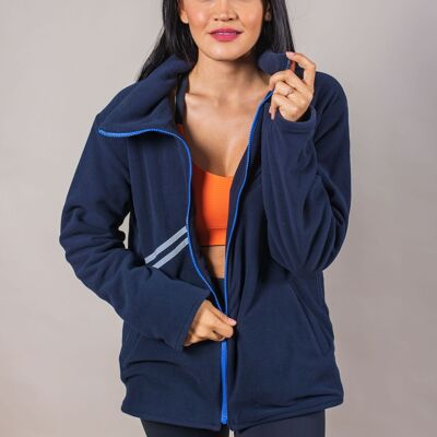 Chaqueta micropolar reversible CANDEM