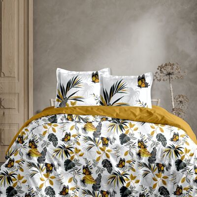 BUTTERFLY GOLD HC 260x240 AO +2 PLACED PILLOWCASES VP