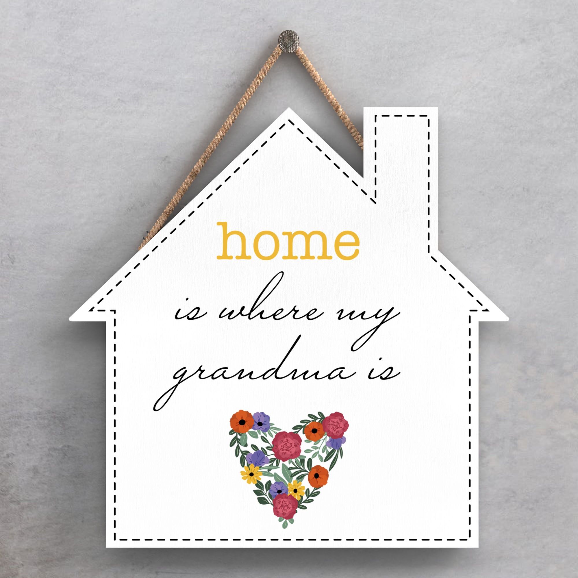 Buy wholesale P2958 - Home Where My Grandma Is Spring Meadow Theme