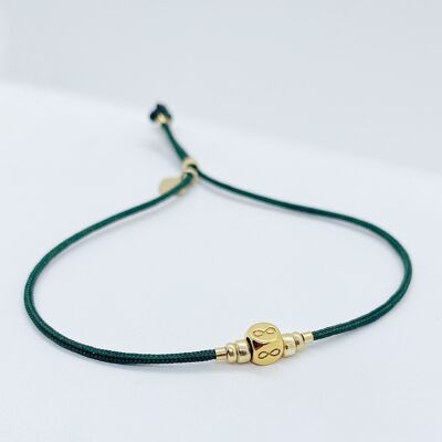 pulsera infinity oro