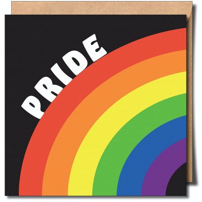 Lgbtq+ Pride Greeting Card.