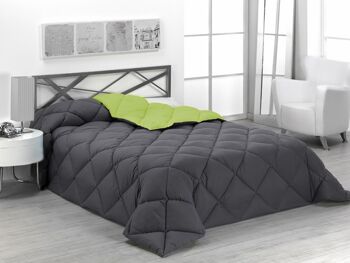 Couette réversible 400 g (bicolore) 25