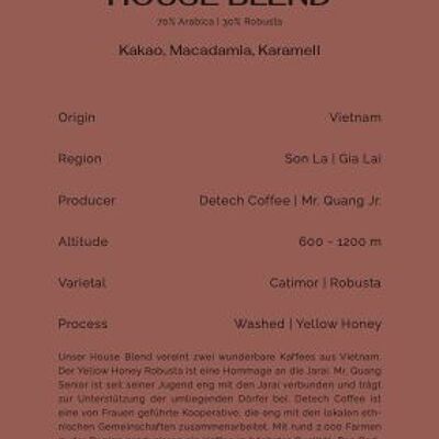 HOUSE BLEND | ESPRESSO