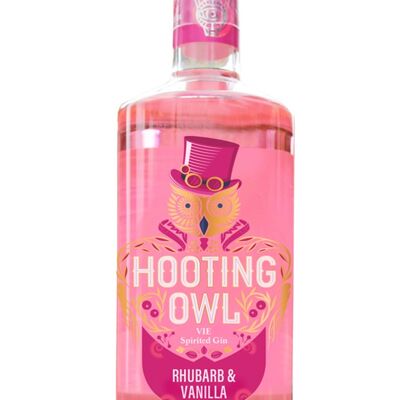 Hooting Owl VIE – Rhubarb & Vanilla Gin 42%