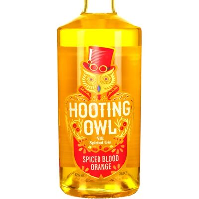 Hooting Owl VIE – Gewürzter Blutorangen-Gin 42%