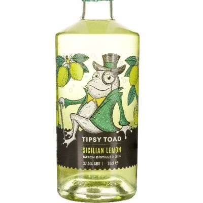 Ginebra de limón siciliano Tipsy Toad 37,5%